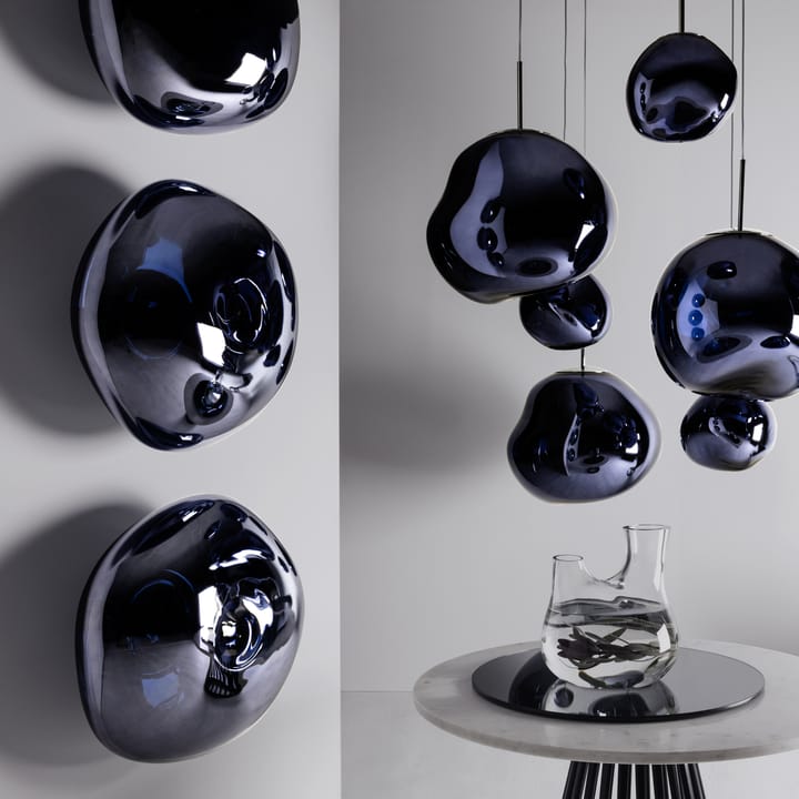 Melt Surface -seinä-/kattovalaisin LED, Savunvärinen Tom Dixon
