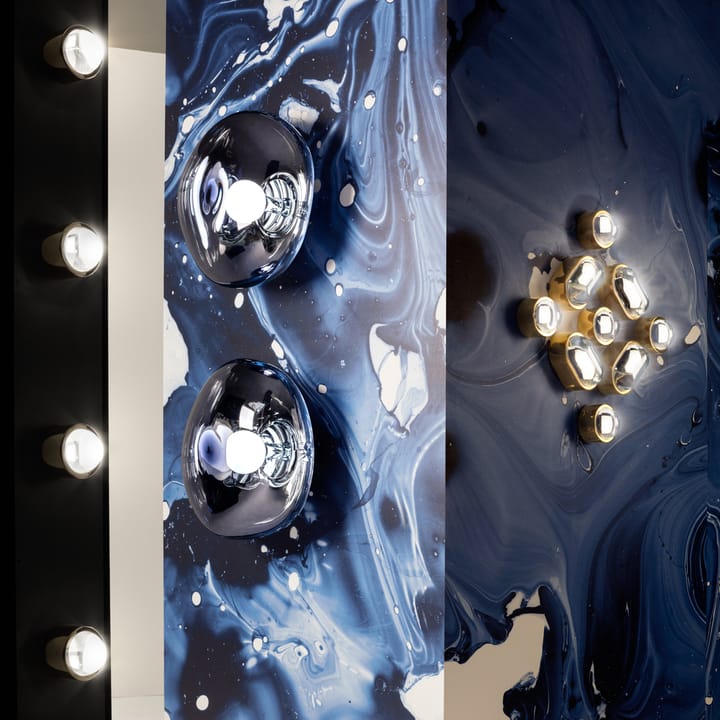 Melt Surface -seinä-/kattovalaisin LED, Savunvärinen Tom Dixon