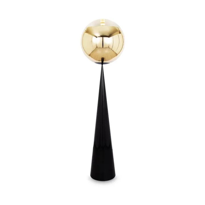 Mirror Ball fat lattiavalaisin LED 175,5 cm, Kulta Tom Dixon