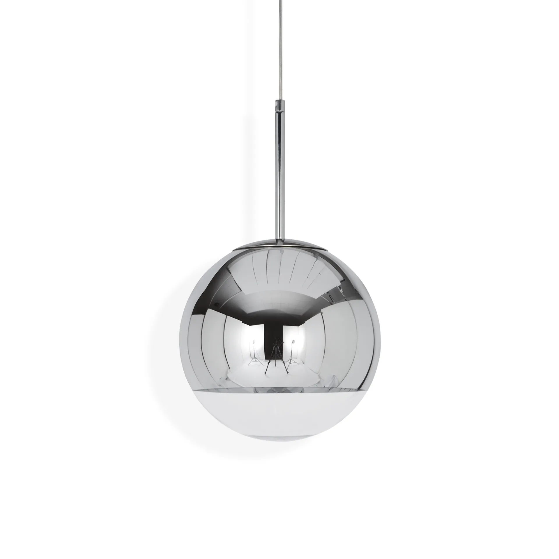 Mirror Ball -riippuvalaisin LED Ø 25 cm, Chrome Tom Dixon