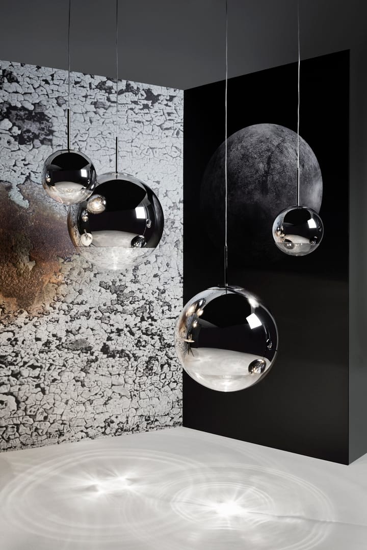 Mirror Ball -riippuvalaisin LED Ø 40 cm - Chrome - Tom Dixon