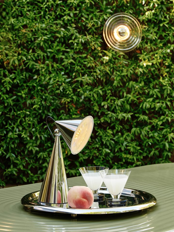 Pose Portable LED pöytävalaisin, Hopea Tom Dixon