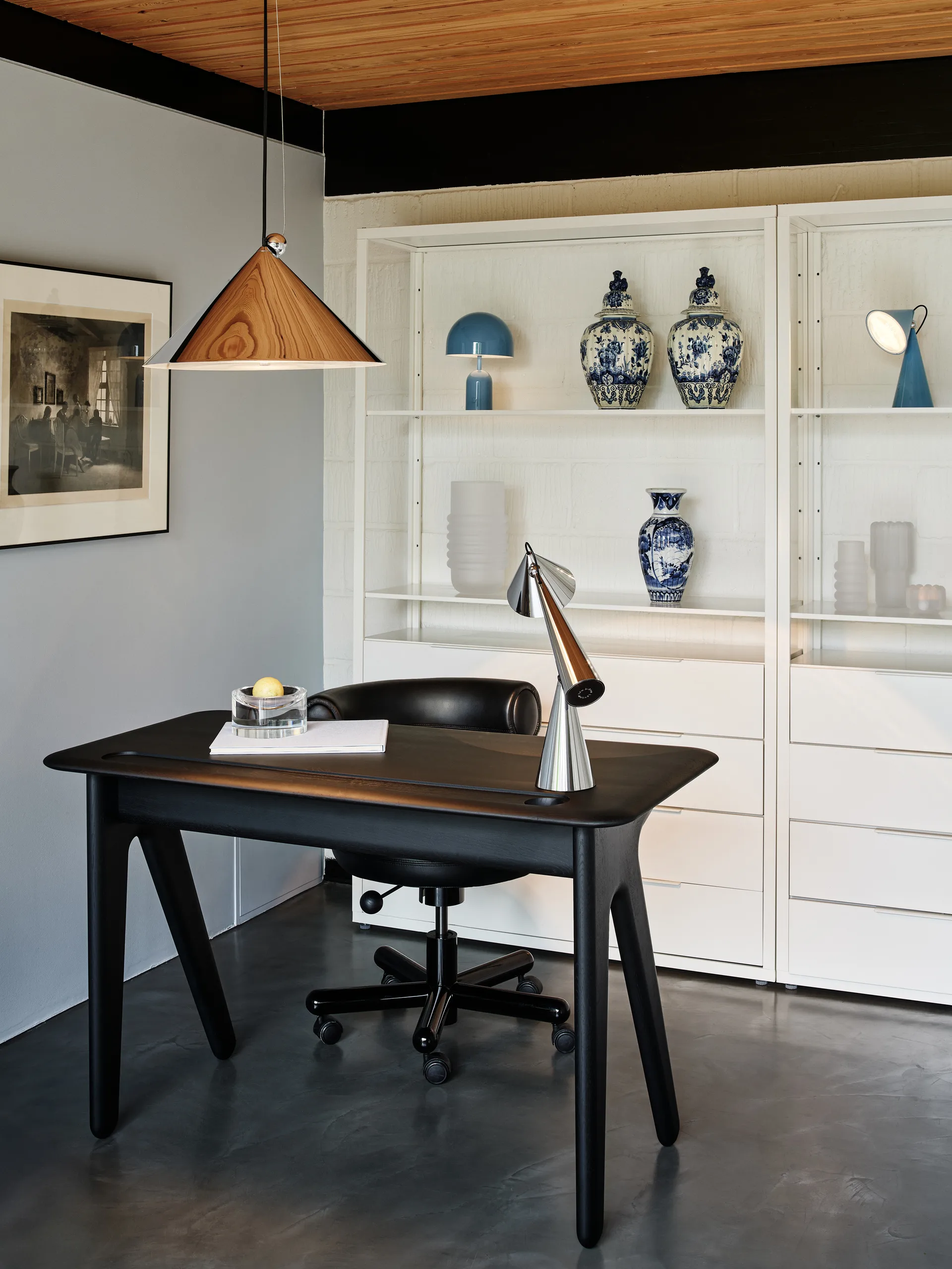 Pose riippuvalaisin, Hopea, Ø43x30 cm Tom Dixon