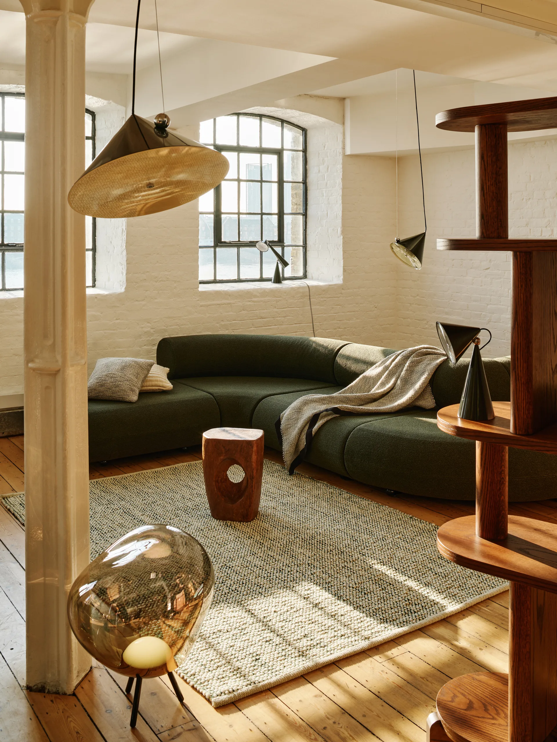 Pose riippuvalaisin, Kelp, Ø25×24,5 cm Tom Dixon