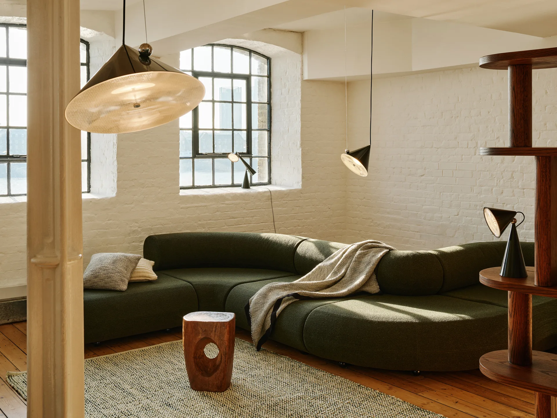 Pose riippuvalaisin, Kelp, Ø43×30 cm Tom Dixon