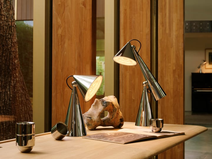 Pose Task LED pöytävalaisin, Hopea Tom Dixon