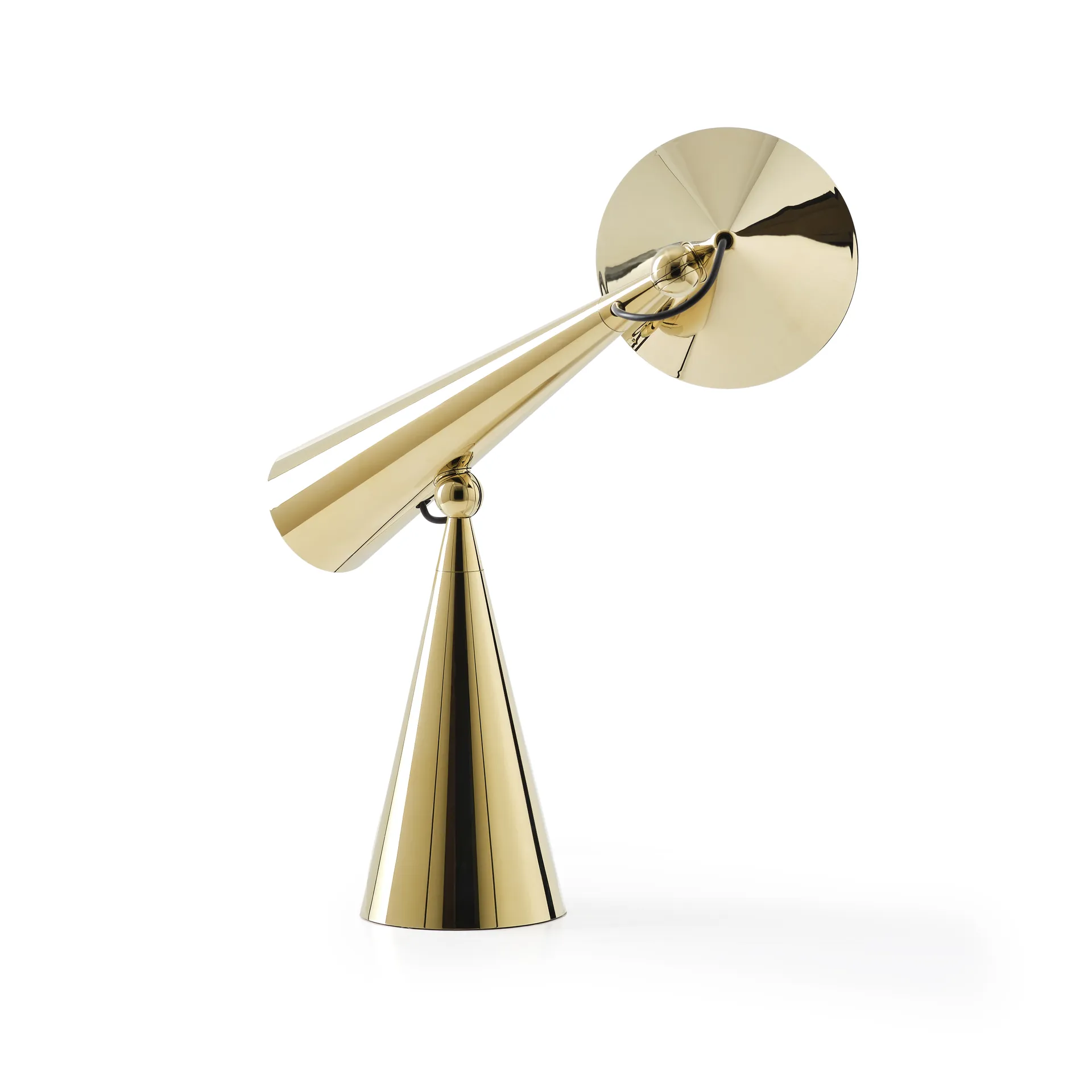 Pose Task LED pöytävalaisin, Kulta Tom Dixon