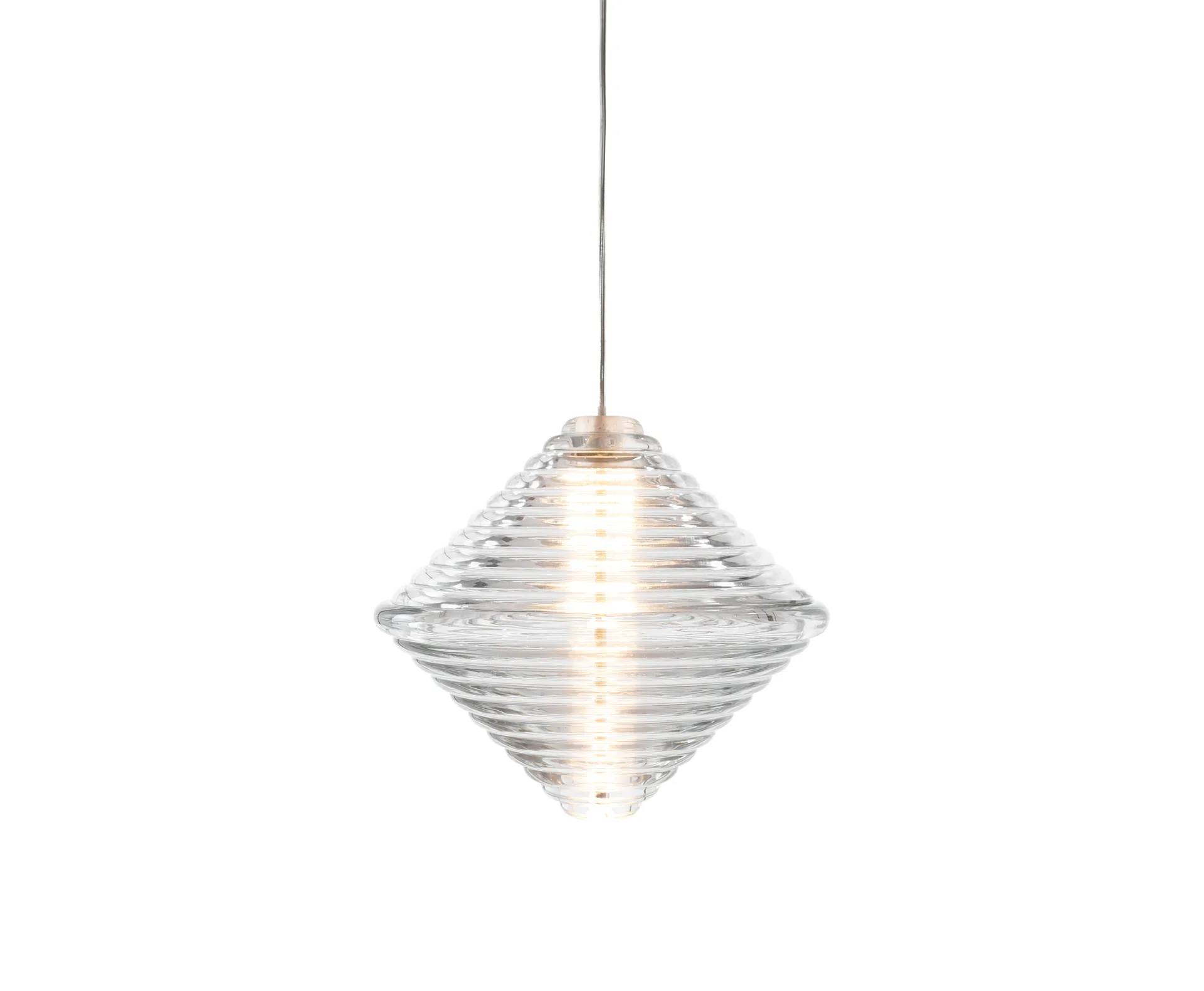 Press Cone riippuvalaisin LED 34 cm, Kirkas Tom Dixon