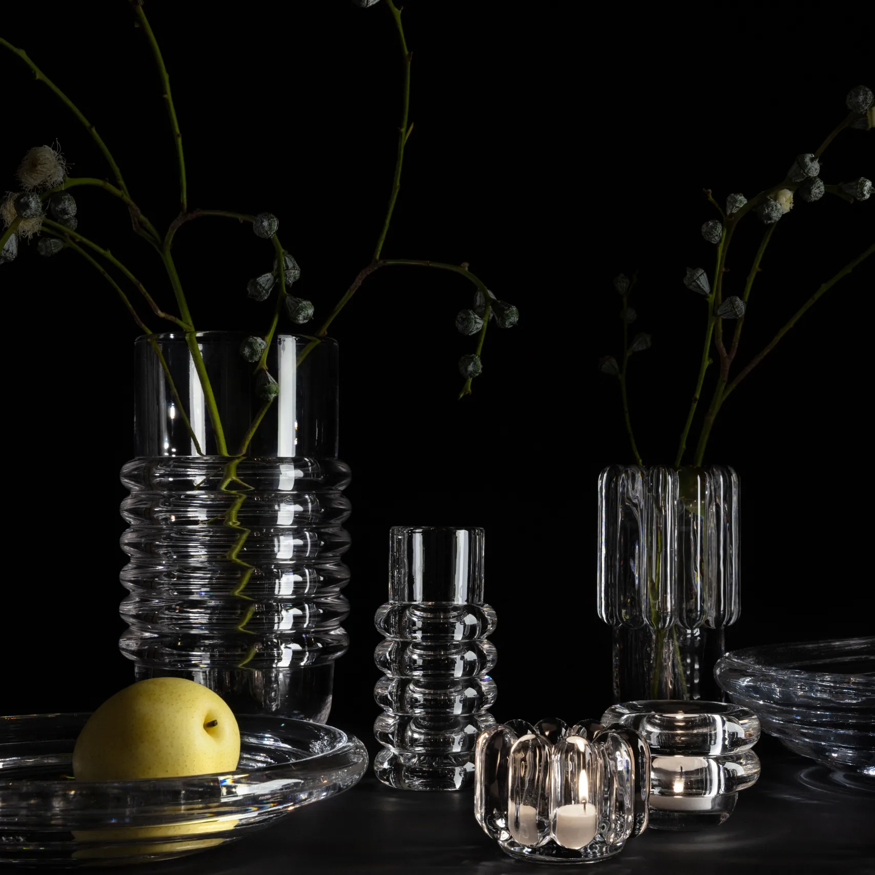 Press kynttilälyhty vertical, Kirkas Tom Dixon