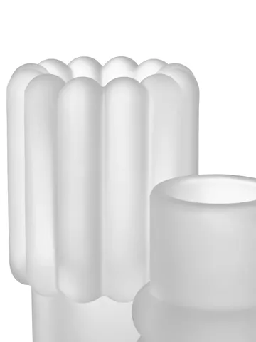 Press Medium -maljakko - Frosted - Tom Dixon