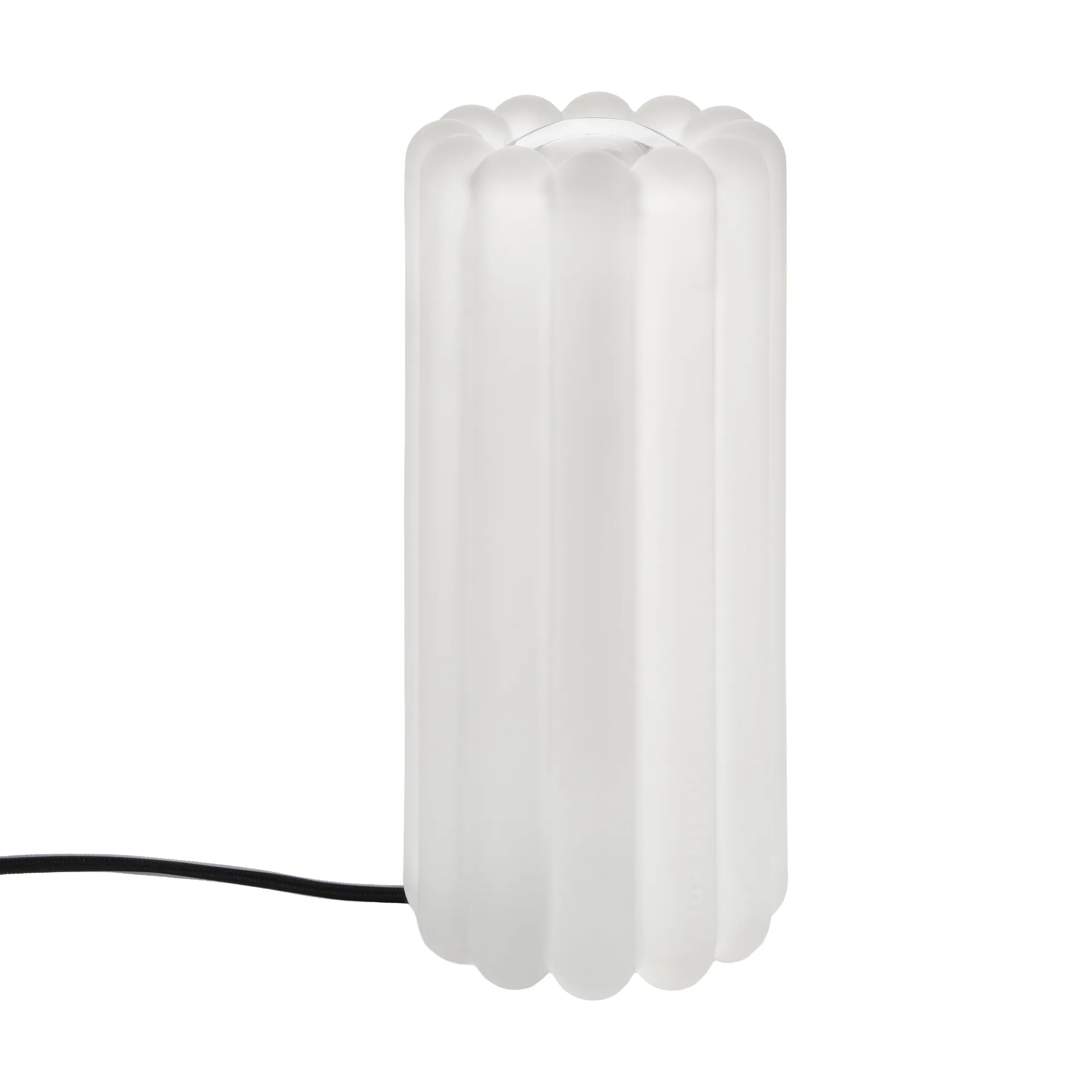 Press pöytälamppu LED 23,5 cm, Huurrettu Tom Dixon