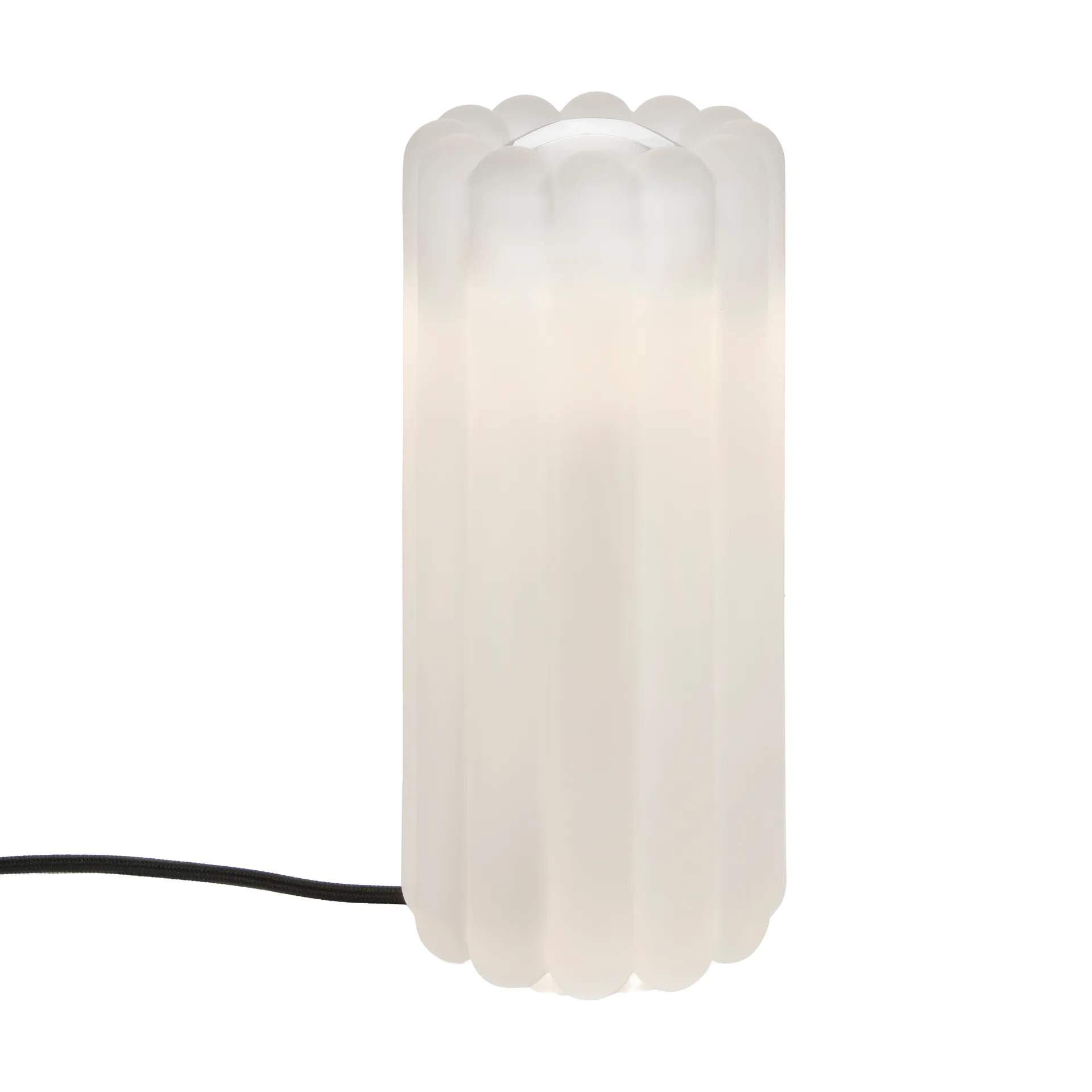 Press pöytälamppu LED 23,5 cm, Huurrettu Tom Dixon