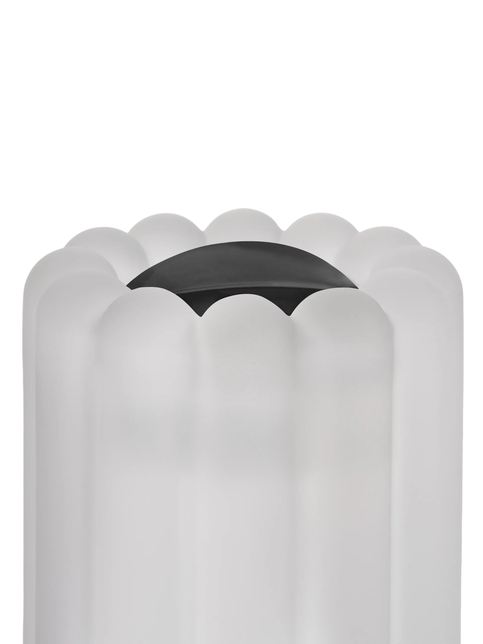 Press pöytälamppu LED 23,5 cm, Huurrettu Tom Dixon