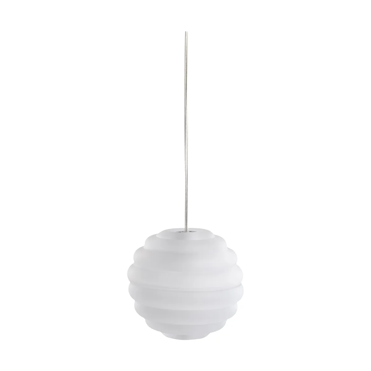 Tom Dixon Press Sphere mini riippuvalaisin LED Ø14,5 cm Frosted