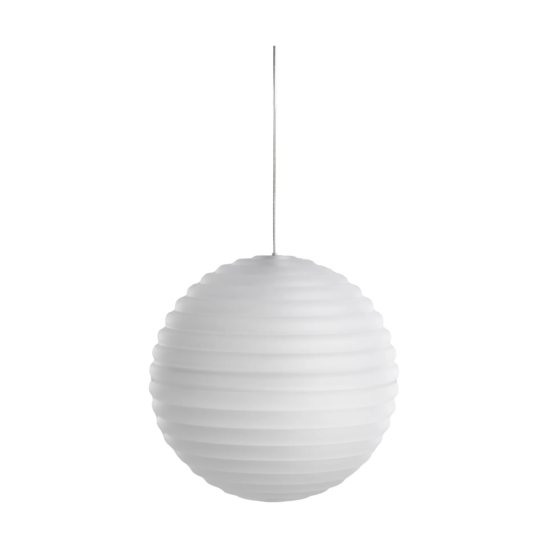Press Sphere -riippuvalaisin LED Ø30 cm, Huurrettu Tom Dixon