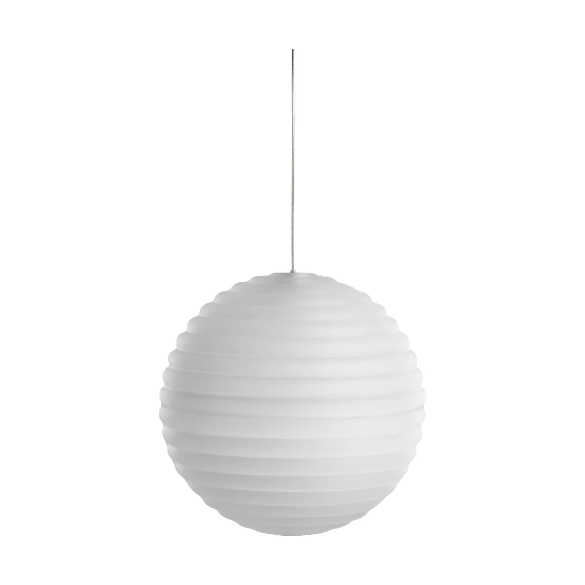 Tom Dixon Press Sphere -riippuvalaisin LED Ø30 cm Huurrettu