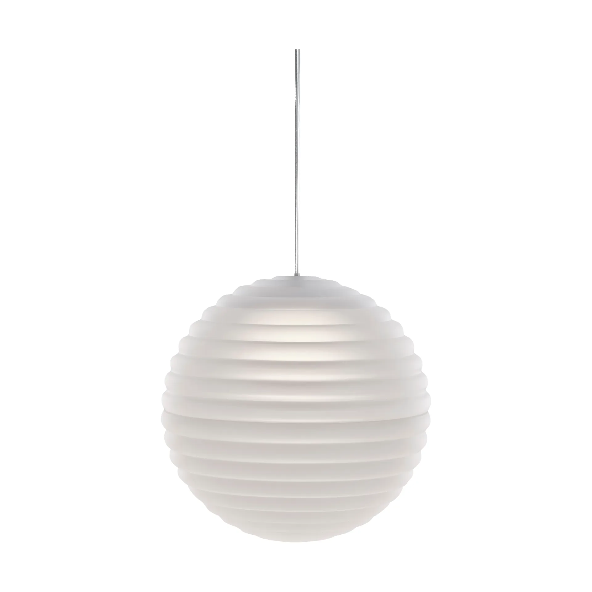Press Sphere -riippuvalaisin LED Ø30 cm, Huurrettu Tom Dixon