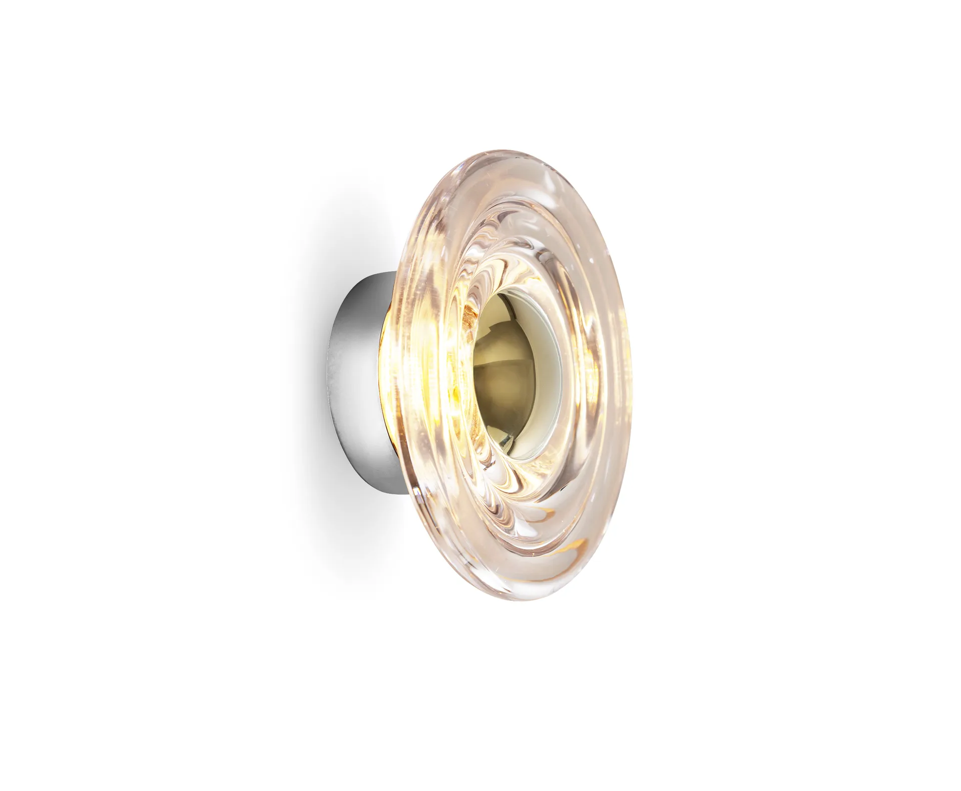 Press Surface seinälamppu mini LED 21,5 cm, Kirkas Tom Dixon