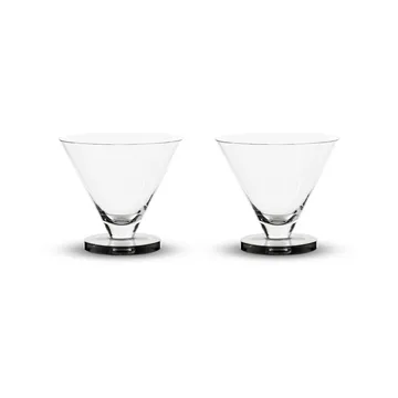 Puck cocktaillasi 26 cl 2-pakkaus - Clear - Tom Dixon