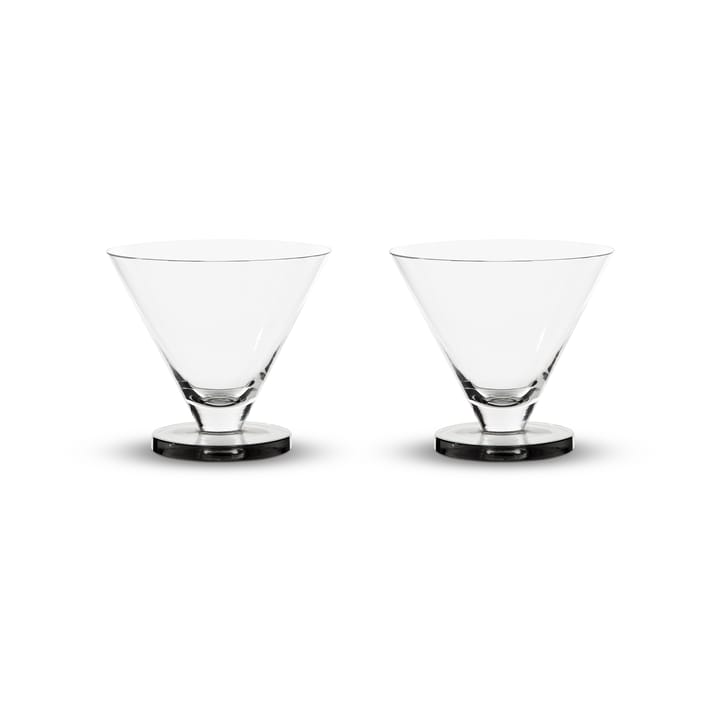 Puck cocktaillasi 26 cl 2-pakkaus - Clear - Tom Dixon