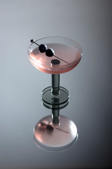 Puck coupe-lasi 17,5 cl 2-pakkaus - Clear - Tom Dixon