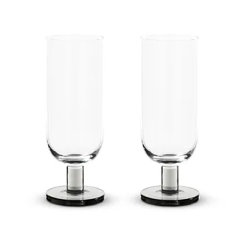 Puck highball-lasi 2-pakkaus 33,5 cm - Clear - Tom Dixon