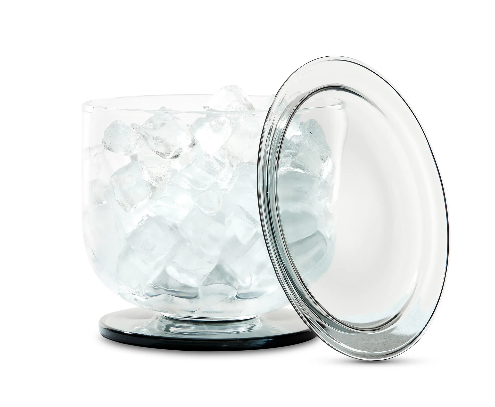 Puck jääpala-astia 16,2 cm, Clear Tom Dixon