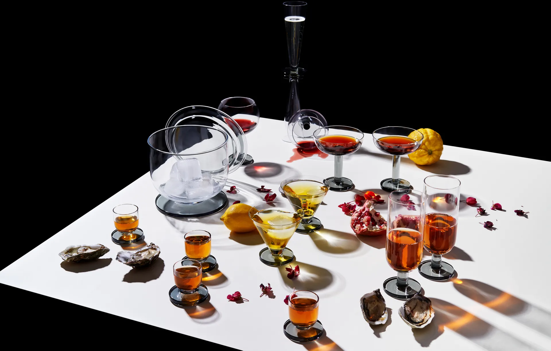 Puck shottilasi 5 cl 4-pakkaus, Clear Tom Dixon