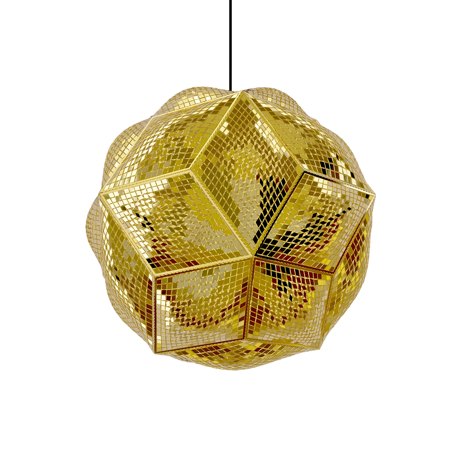 Puff Pendant -riippuvalaisin kattoon Ø45 cm, Messinki Tom Dixon