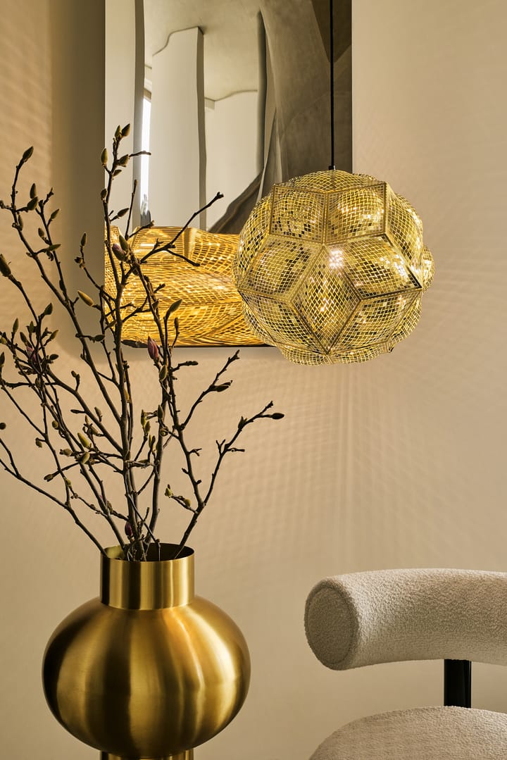 Puff Pendant -riippuvalaisin kattoon Ø45 cm, Messinki Tom Dixon