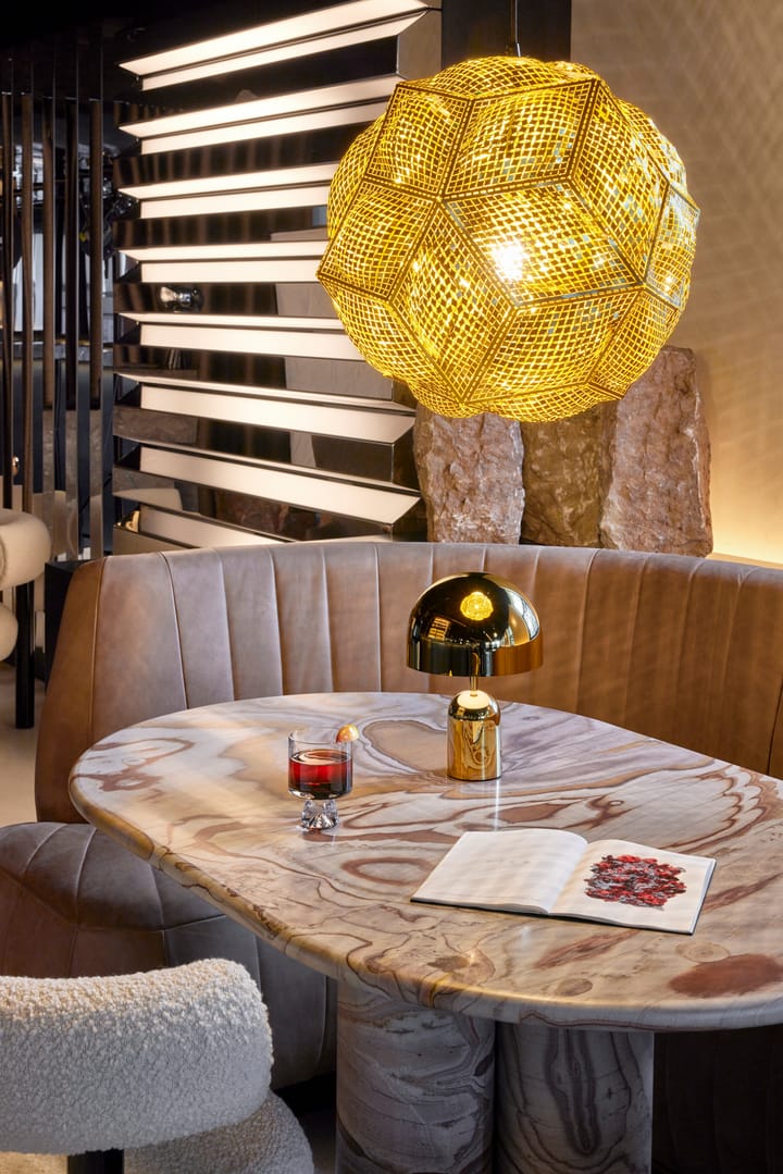 Puff Pendant -riippuvalaisin kattoon Ø45 cm, Messinki Tom Dixon