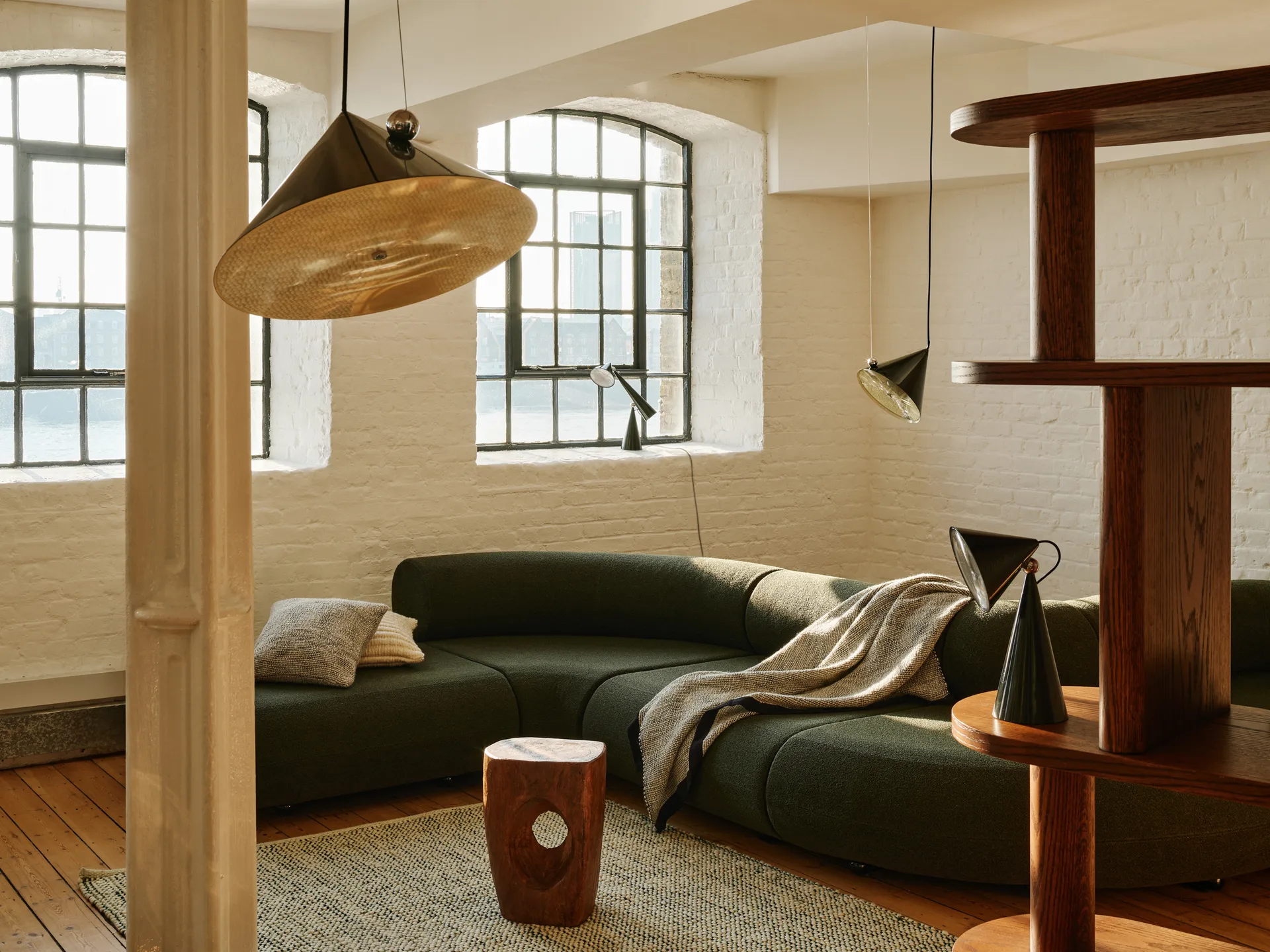 Ridge tyyny 45x45 cm, Natural Tom Dixon