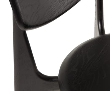 Slab Dining tuoli - Musta - Tom Dixon