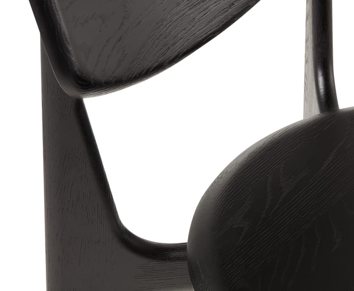 Slab Dining tuoli, Musta Tom Dixon