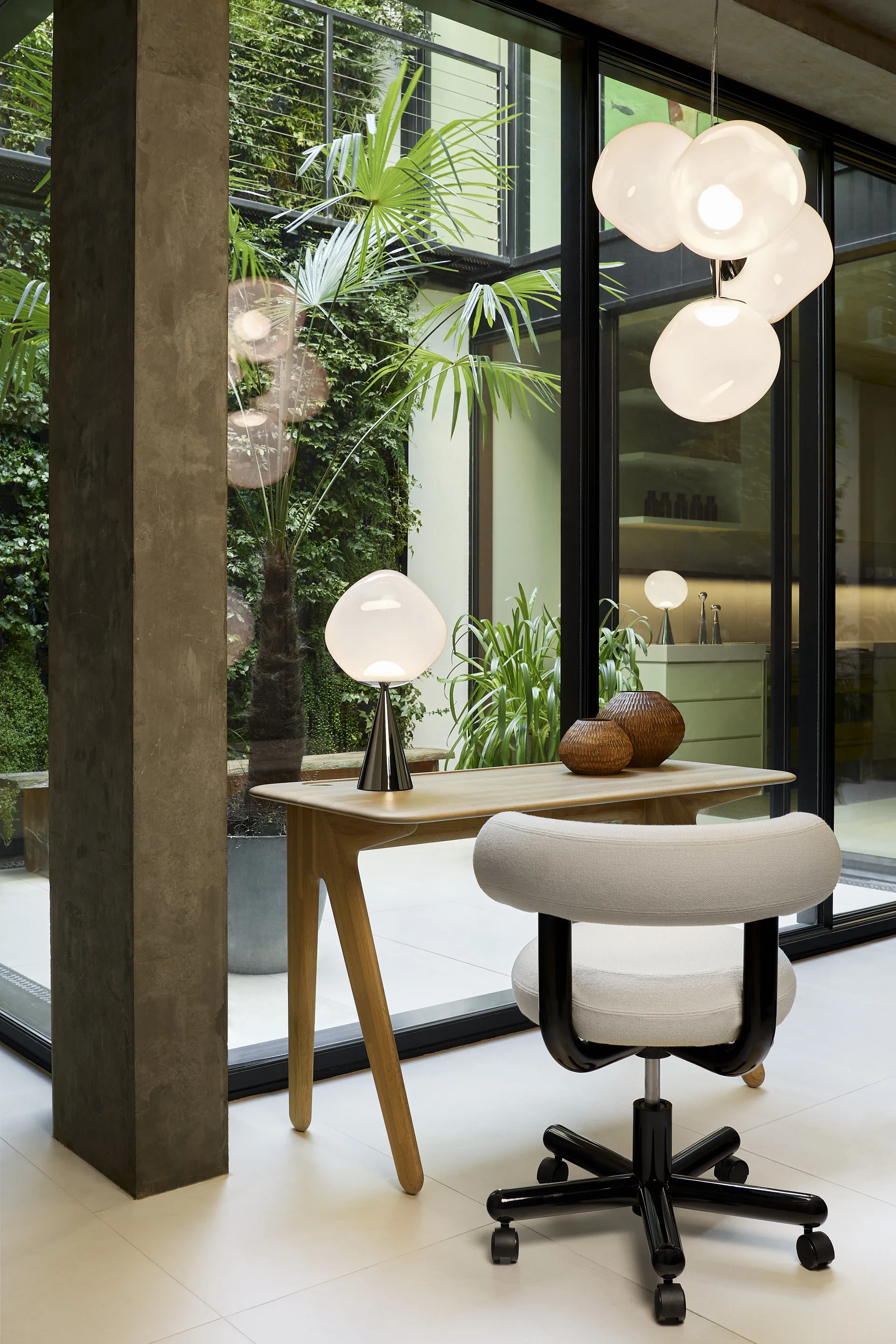 Slab kirjoituspöytä, Tammi, 120 cm Tom Dixon