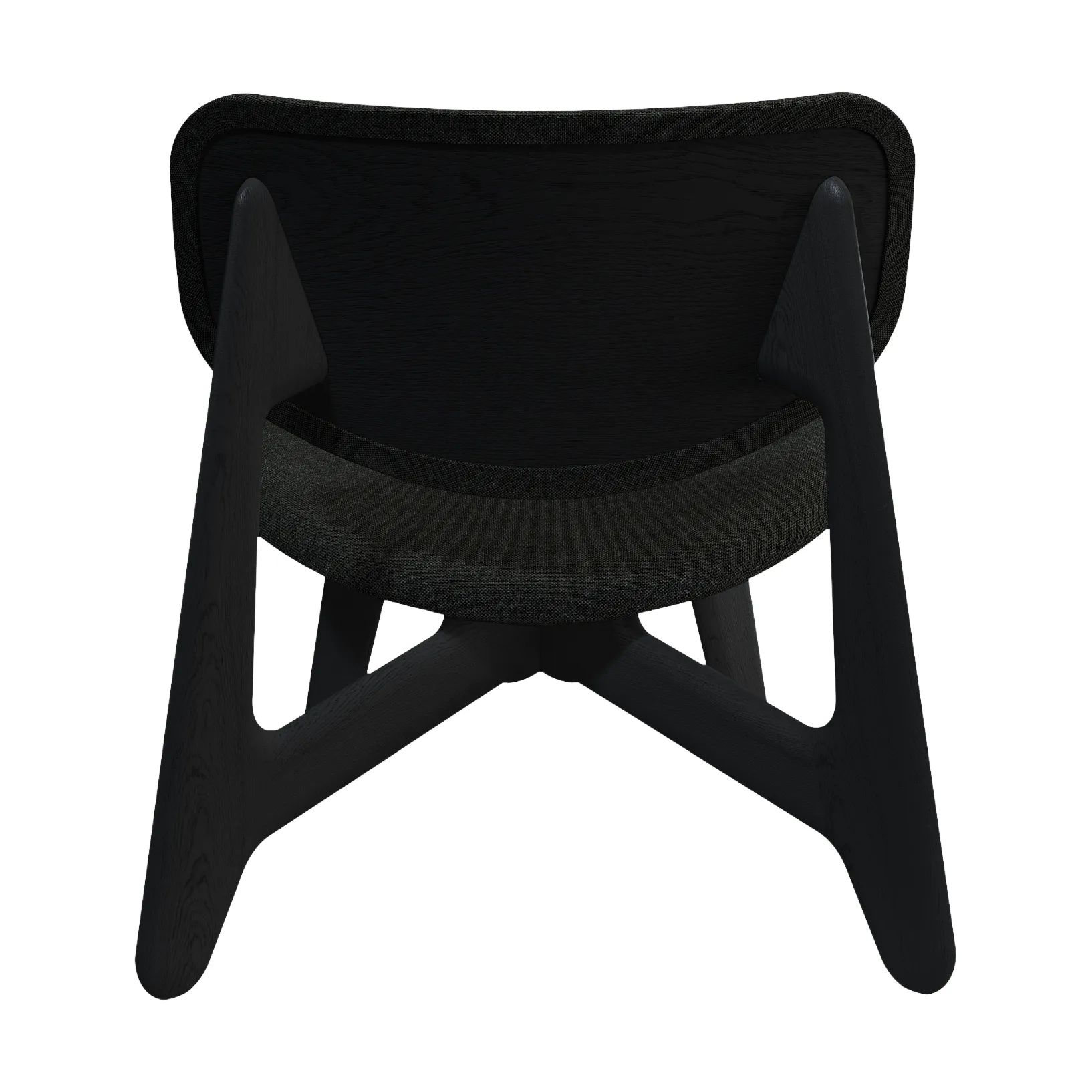 Slab lounge-tuoli verhoiltu istuin, Natural harjattu tammi Hallingdal 0180 CMHR Tom Dixon