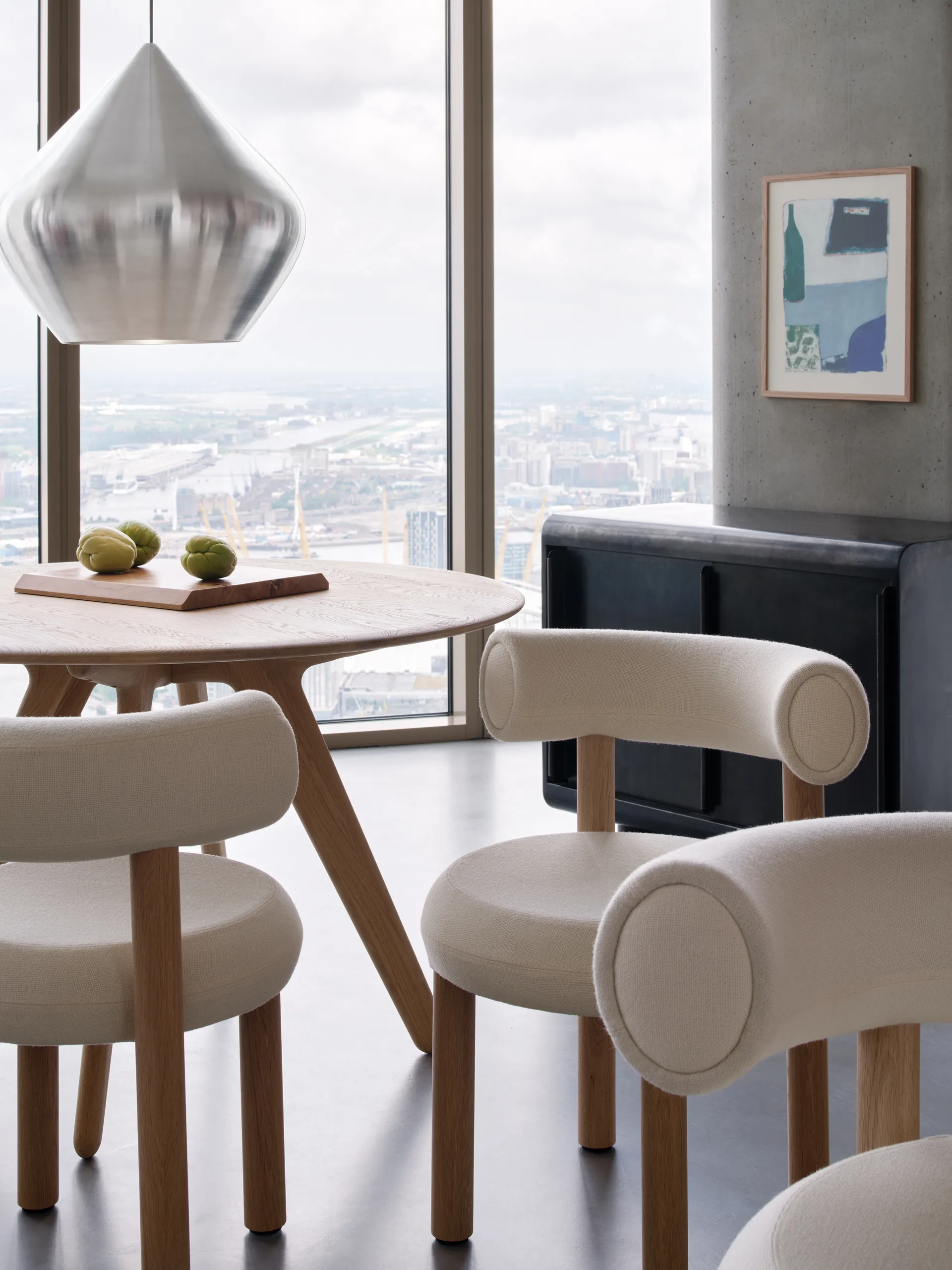 Slab pyöreä pöytä large Ø120 cm, Natural Tom Dixon