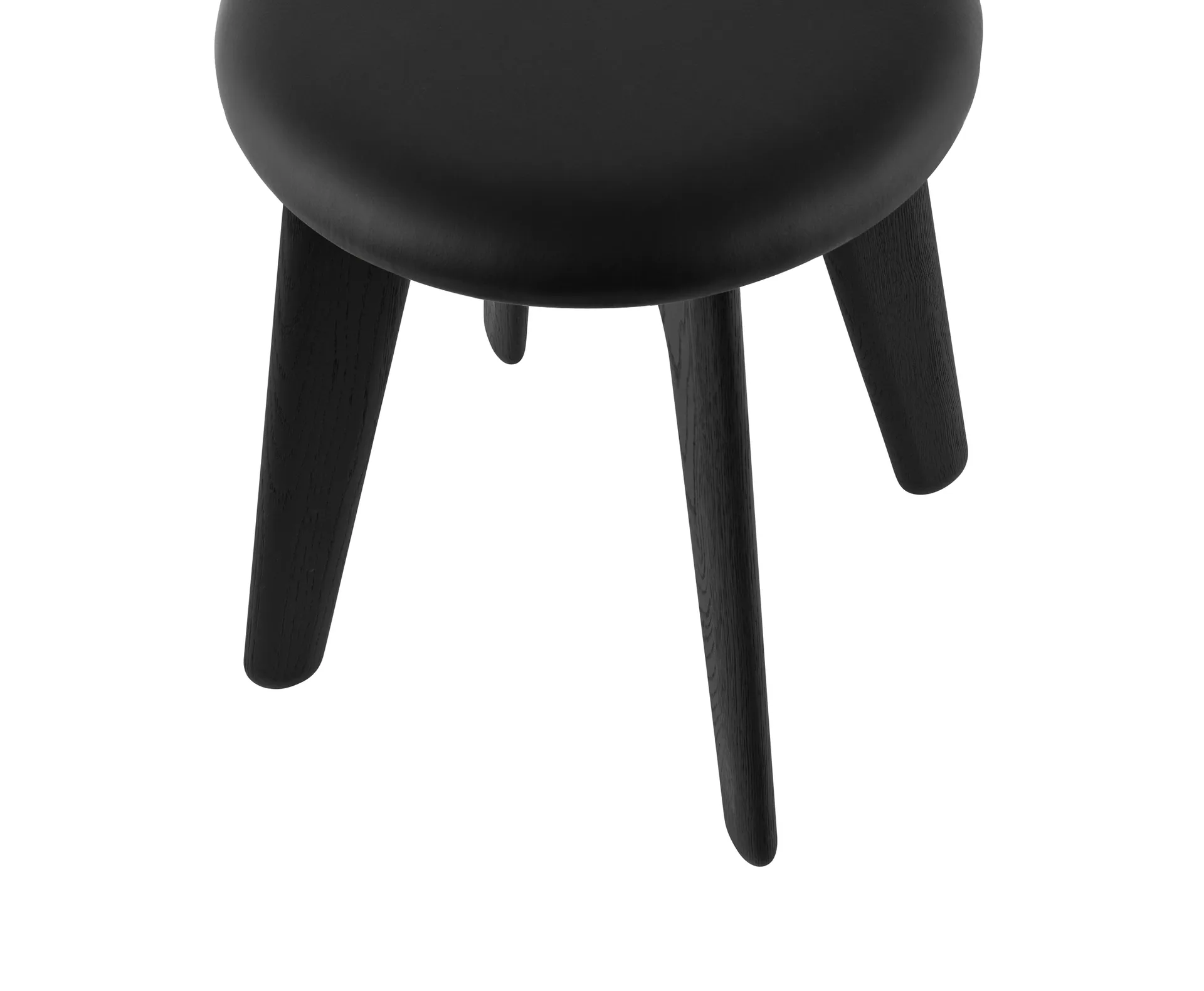 Slab rahi 45x55 cm, Musta tervaleppä-black leather Tom Dixon