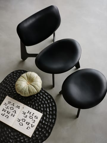 Slab rahi 45x55 cm - Musta tervaleppä-black leather - Tom Dixon