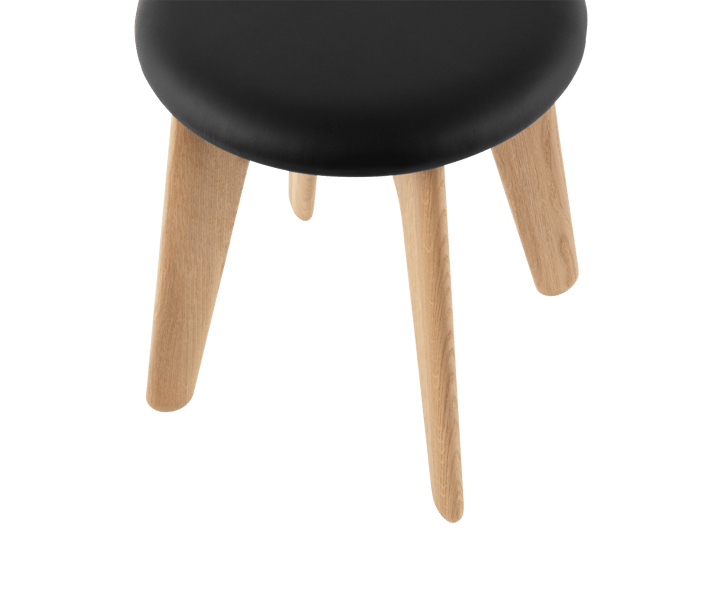 Slab rahi 45x55 cm, Natural oak-black leather Tom Dixon