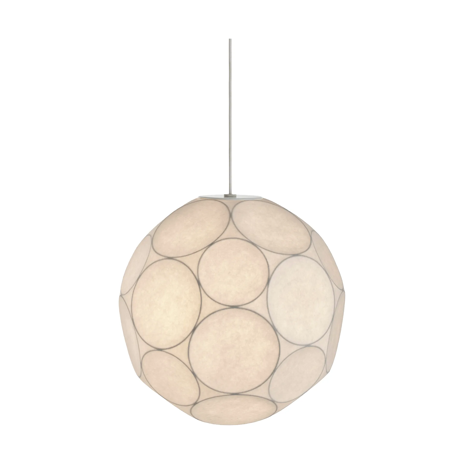 Soft riippuvalaisin Ø45 cm, Valkoinen Tom Dixon