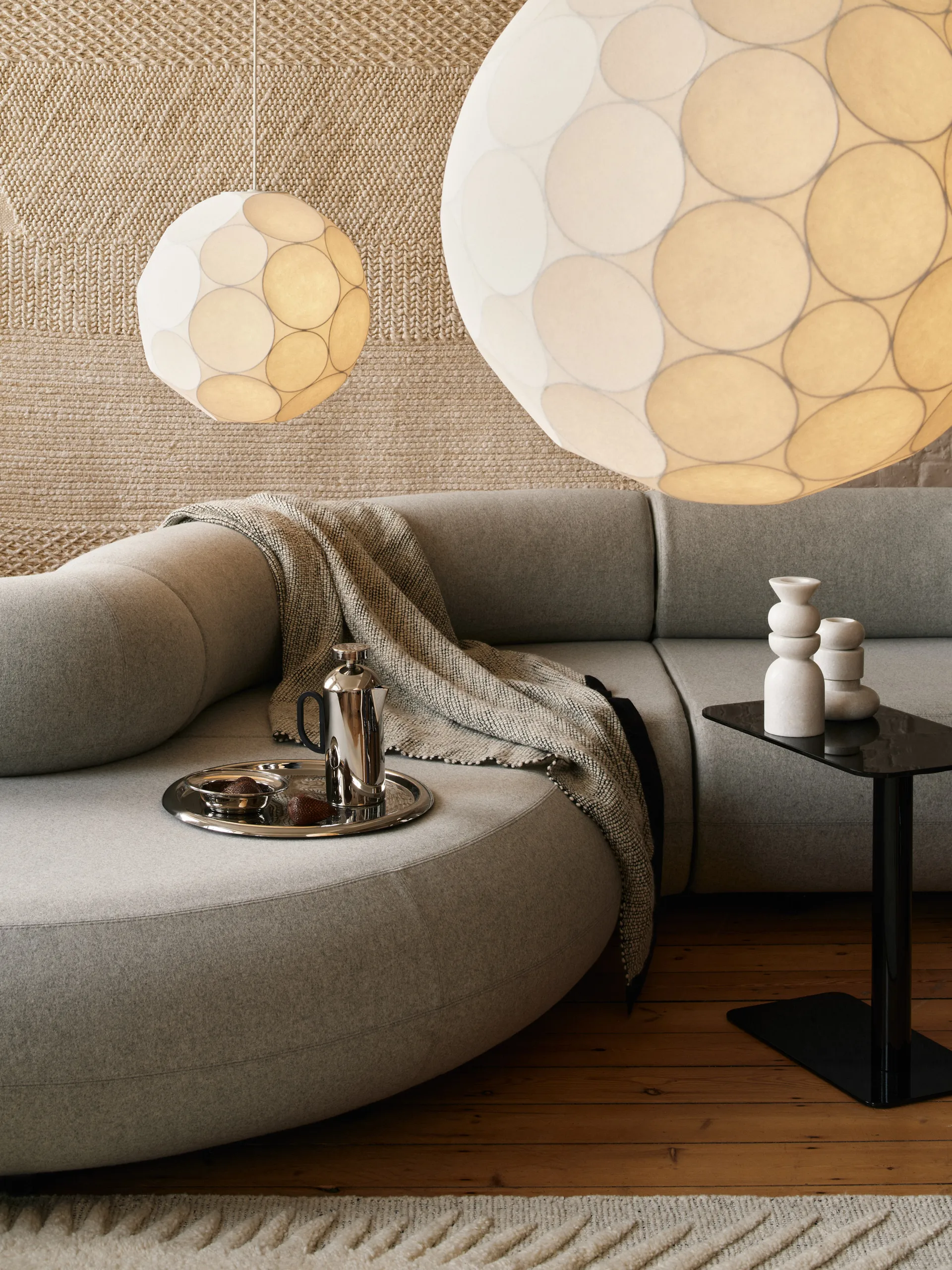 Soft riippuvalaisin Ø45 cm, Valkoinen Tom Dixon