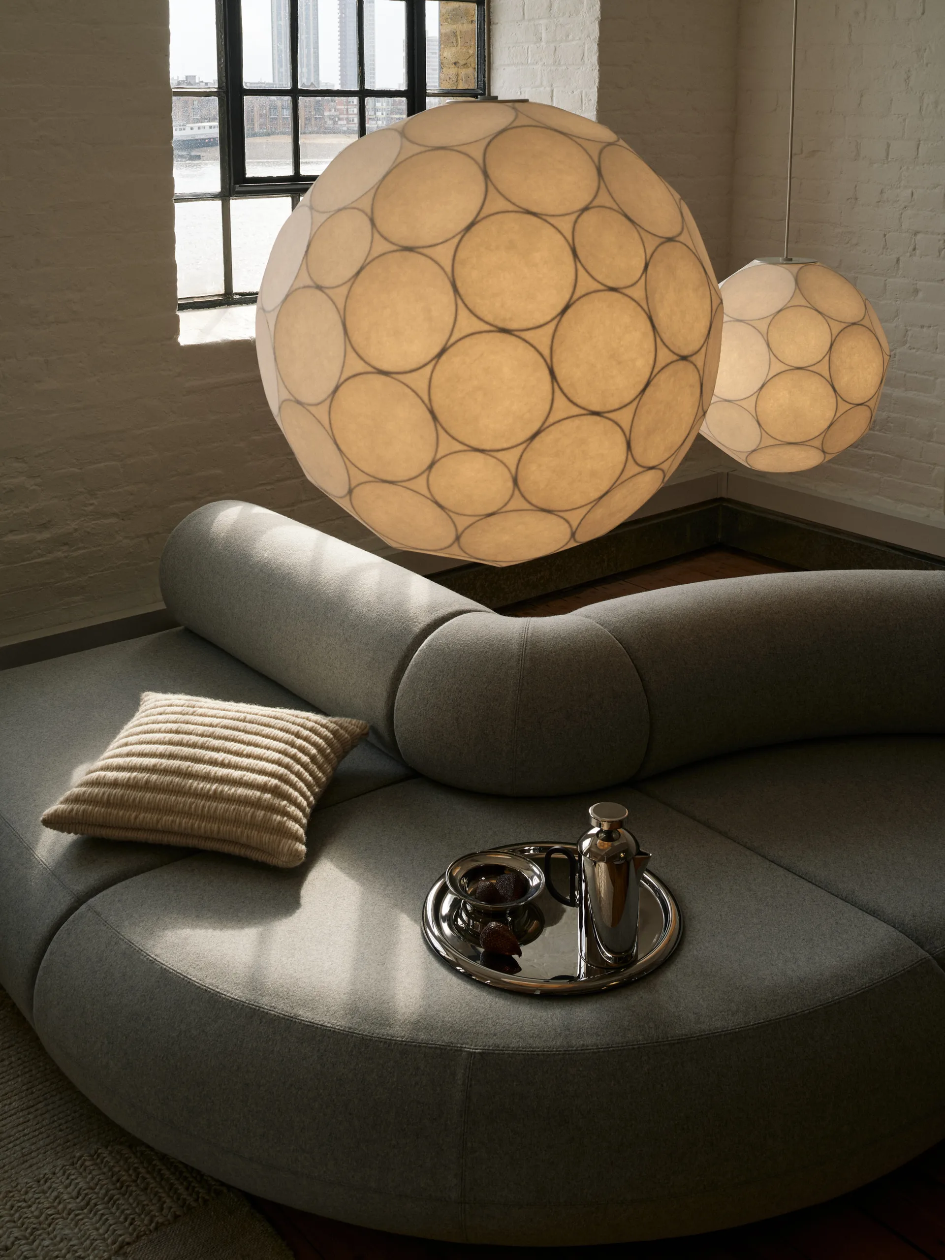 Soft riippuvalaisin Ø60 cm, Valkoinen Tom Dixon