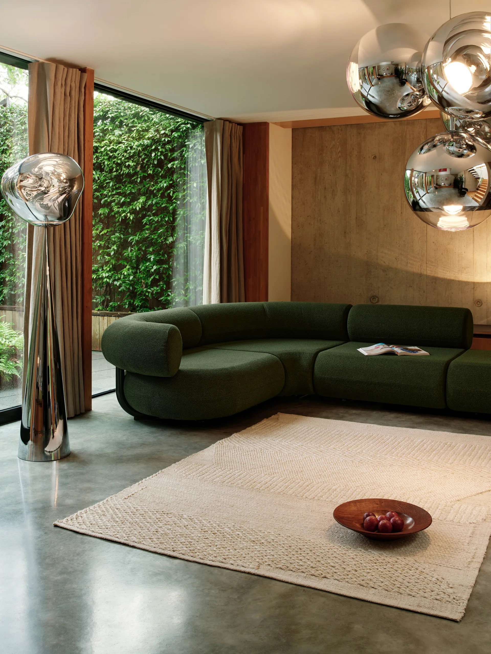 Solmumatto, Valkoinen 170x240 cm Tom Dixon