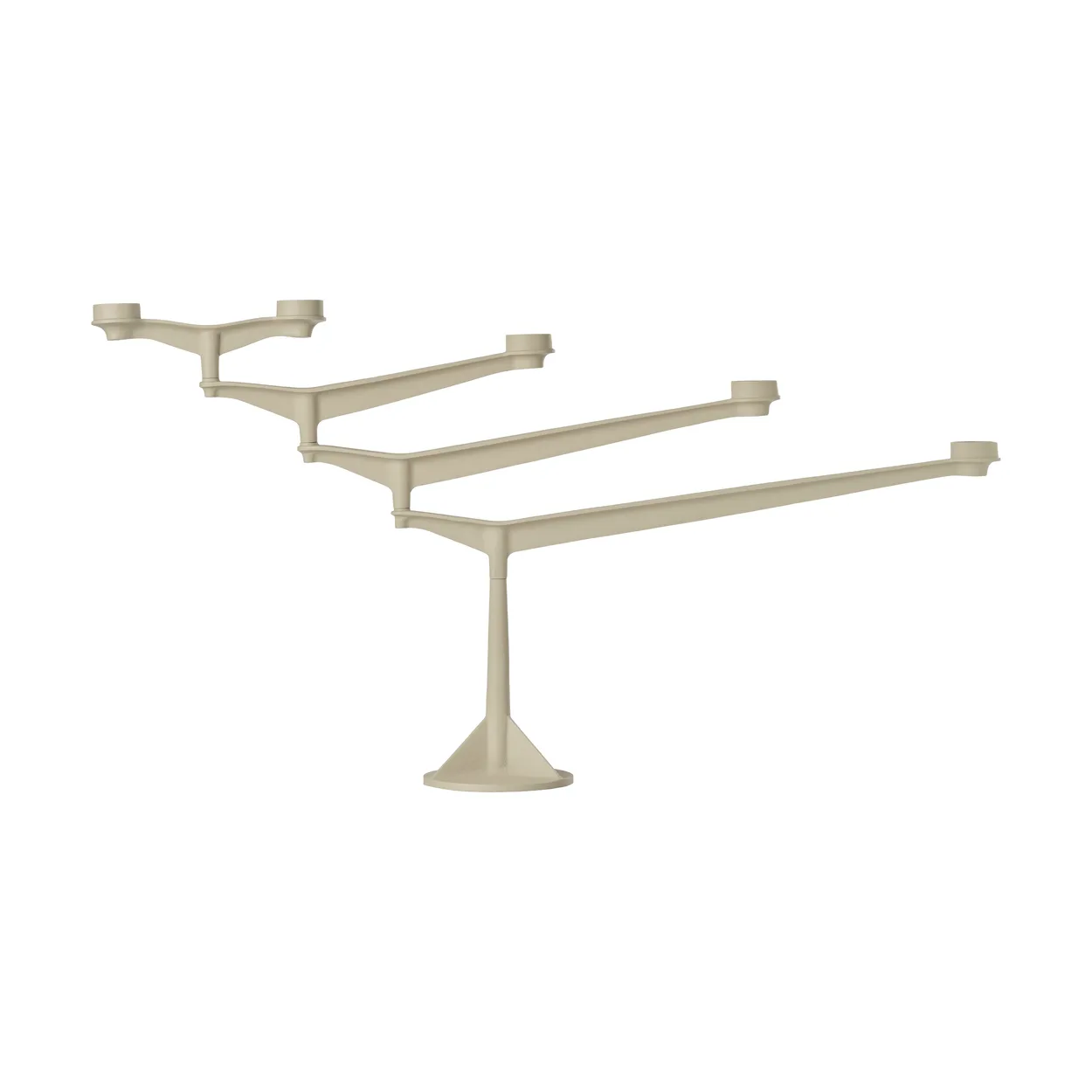 Tom Dixon Spin kynttilänjalka Tuhka