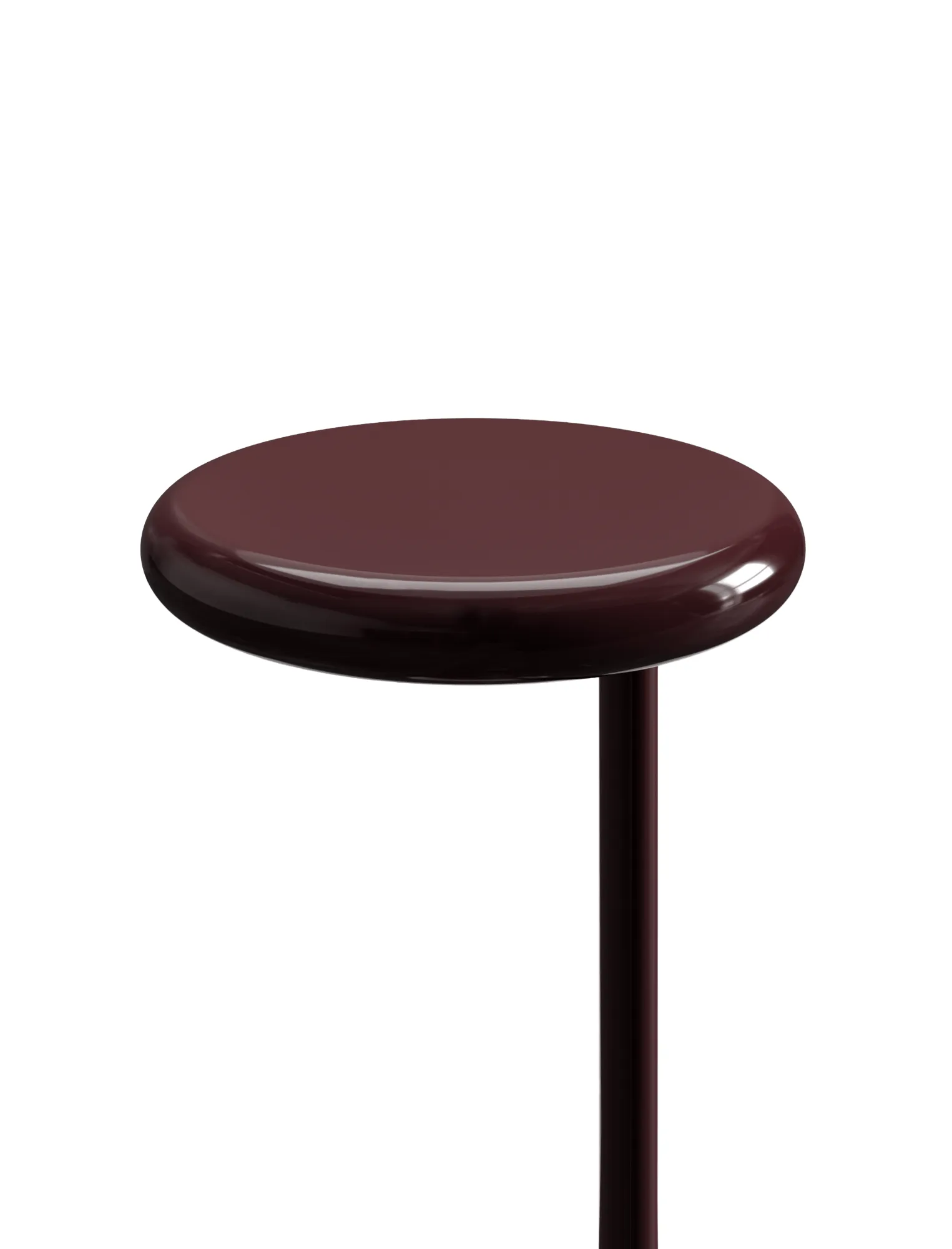 Spot sivupöytä, Burgundy, Ø55x33 cm Tom Dixon