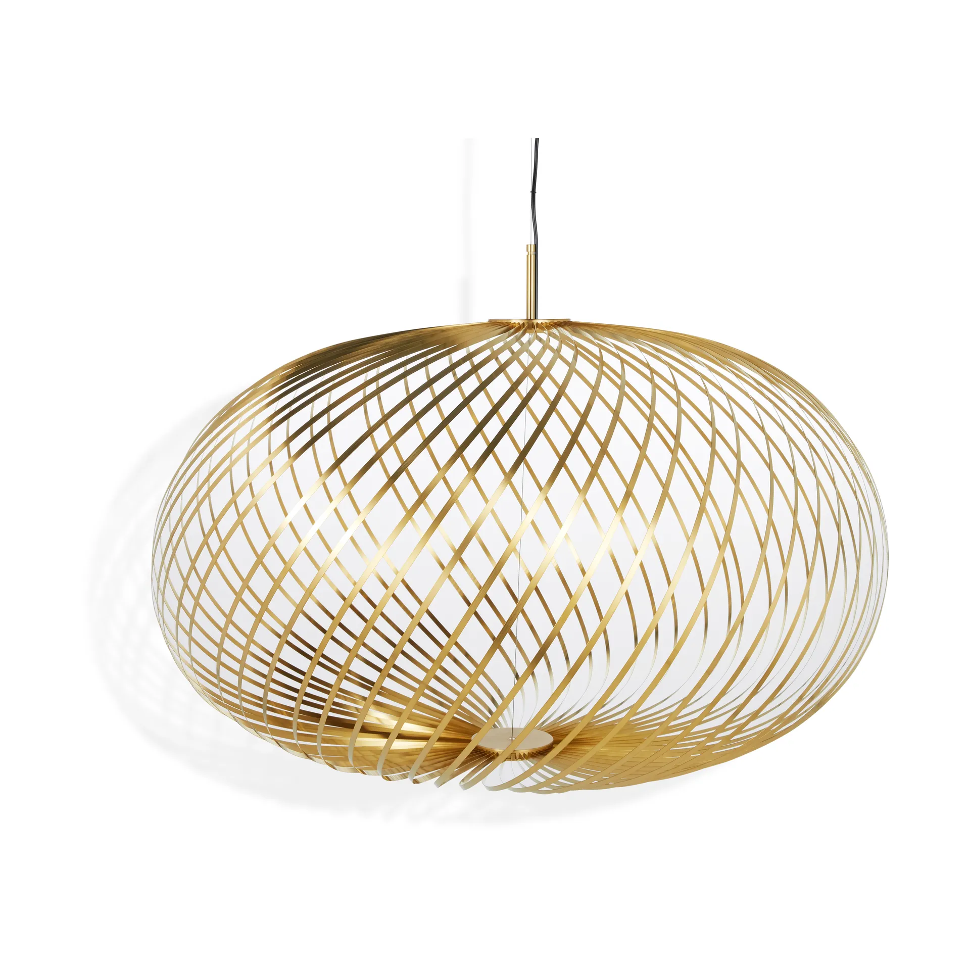 Spring-riippuvalaisin LED messinki, Suuri Tom Dixon