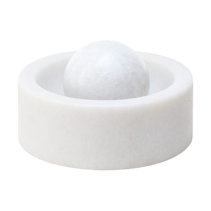 Stone maustemylly Ø12 cm - Valkoinen marmori - Tom Dixon