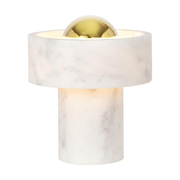 Stone Portable LED -pöytävalaisin 28 cm, Marble-gold Tom Dixon