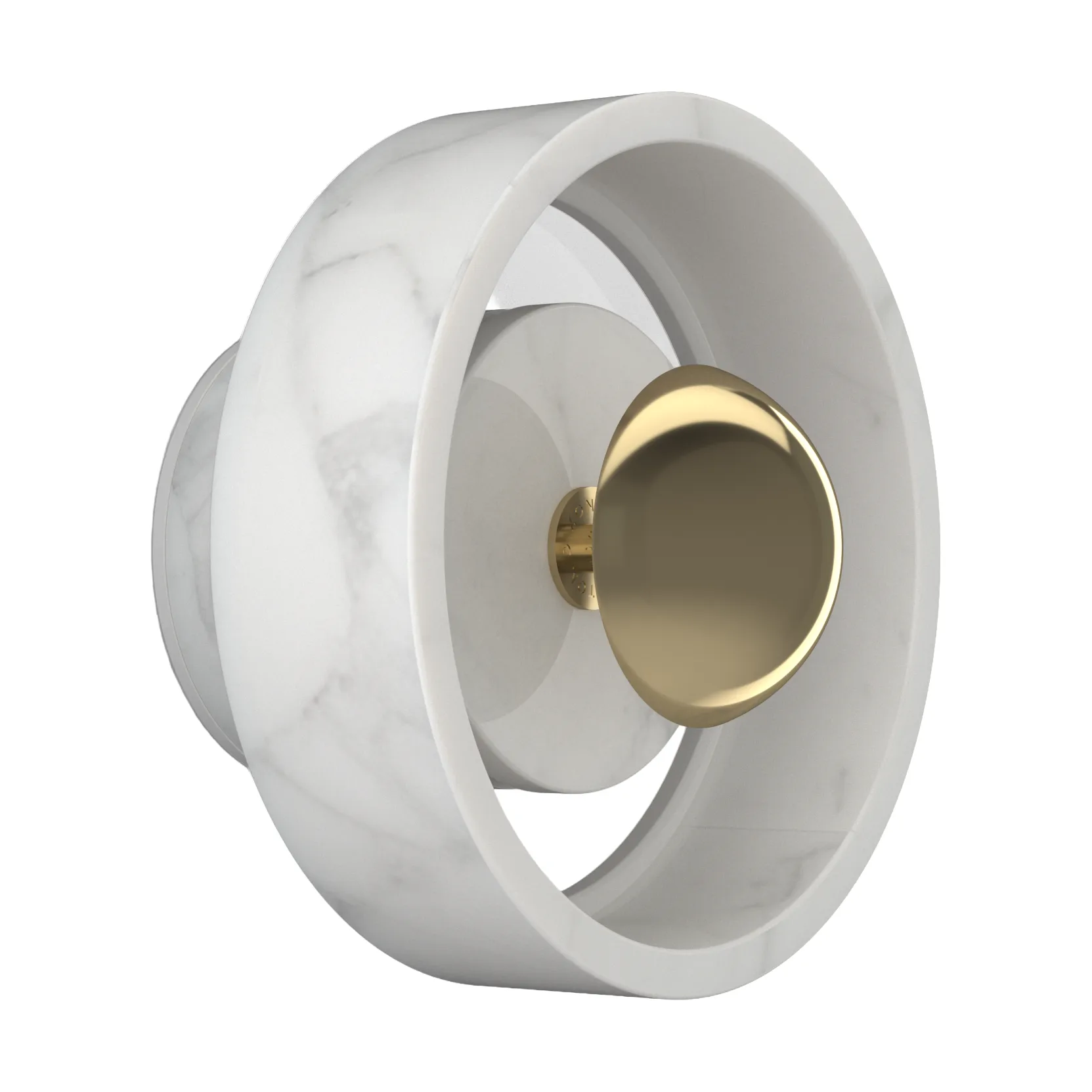 Stone seinälamppu, Kiillotettu marmori Tom Dixon